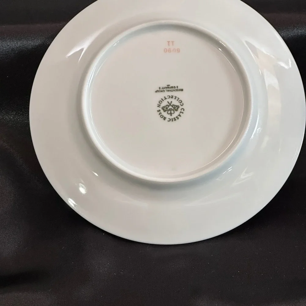 8 Rosenthal Classic Rose‎ Frederick the Great Cobalt Gold 7.75